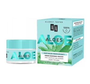 AA ALOES PFLEGENDE UND FEUCHTIGKEITSSPENDENDE CREME FÜR TAG UND NACHT 50ML